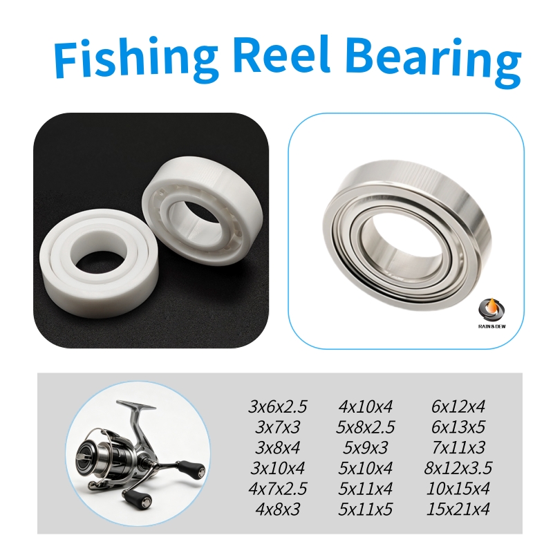 Spinning Reel - 1/5/10 Buah ABEC-7/9 Luya Reel Pancing