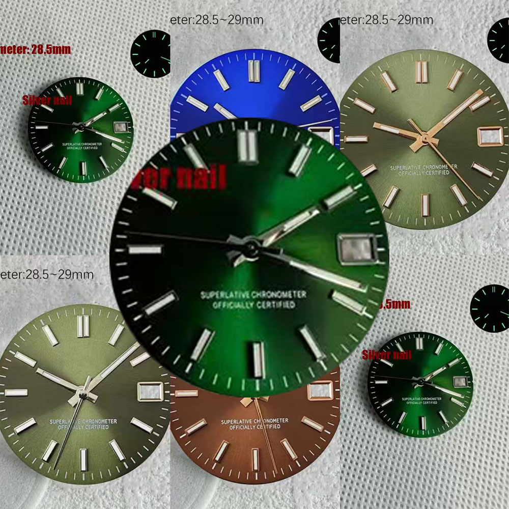 Reel Case - NH35 S Logo Date Green Dial