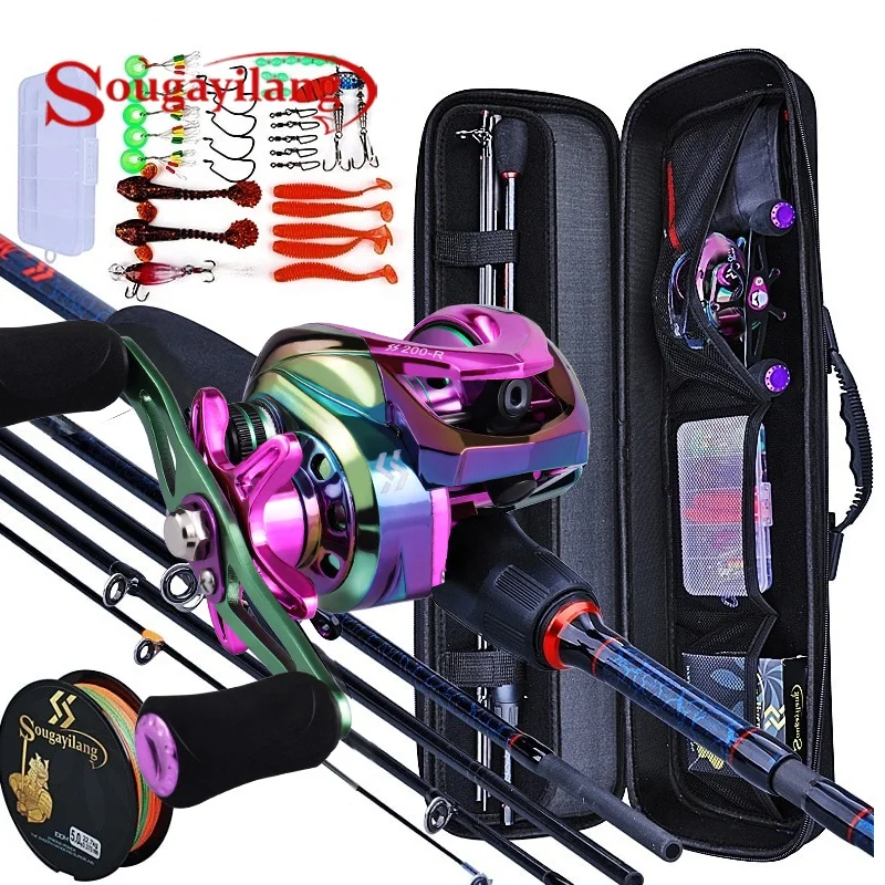 Reel Bag - Sougayilang joran dan gulungan pancing, Set