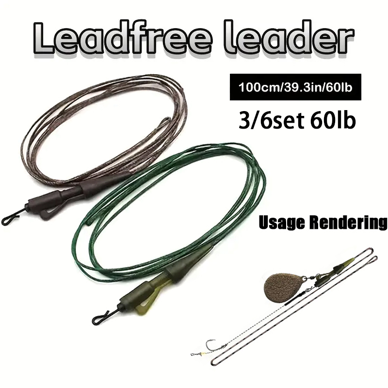 Baitcasting Reel - Senar Pancing CarpCarp 3/6pc Siap Pakai