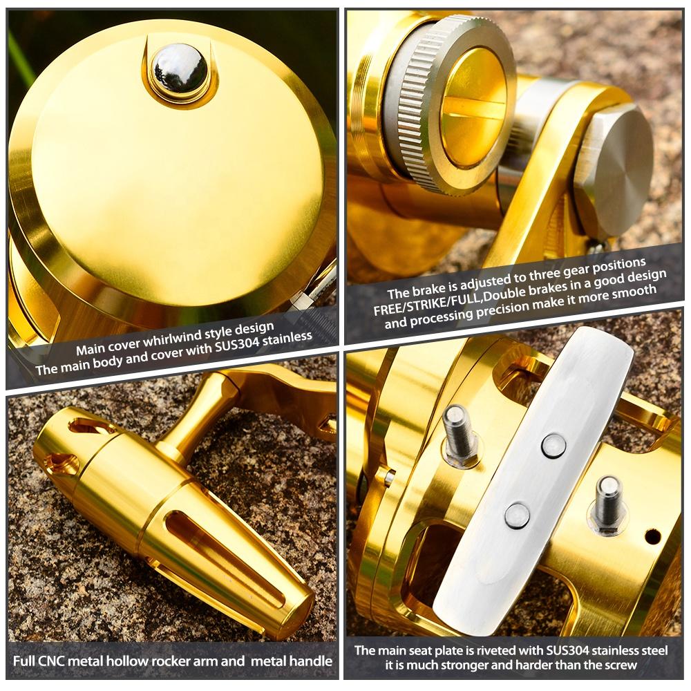 Reel Trolling PRO BEROS 5.7:1  - Reel Handle ulasan dan harga