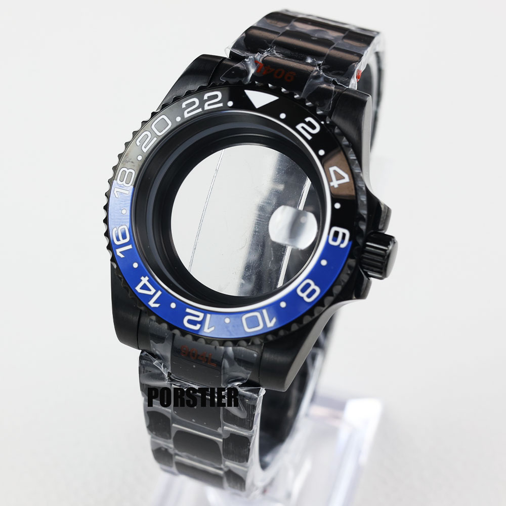 Kotak jam tangan pvd hitam 40m - Reel Case ulasan dan harga