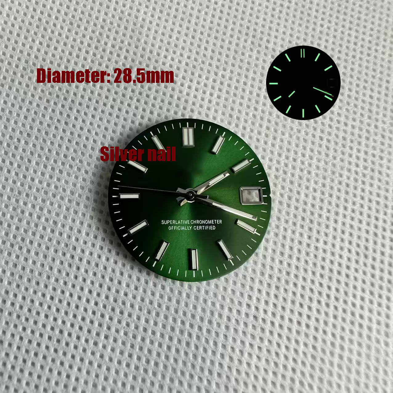 NH35 S Logo Date Green Dial 28 - Reel Case ulasan dan harga