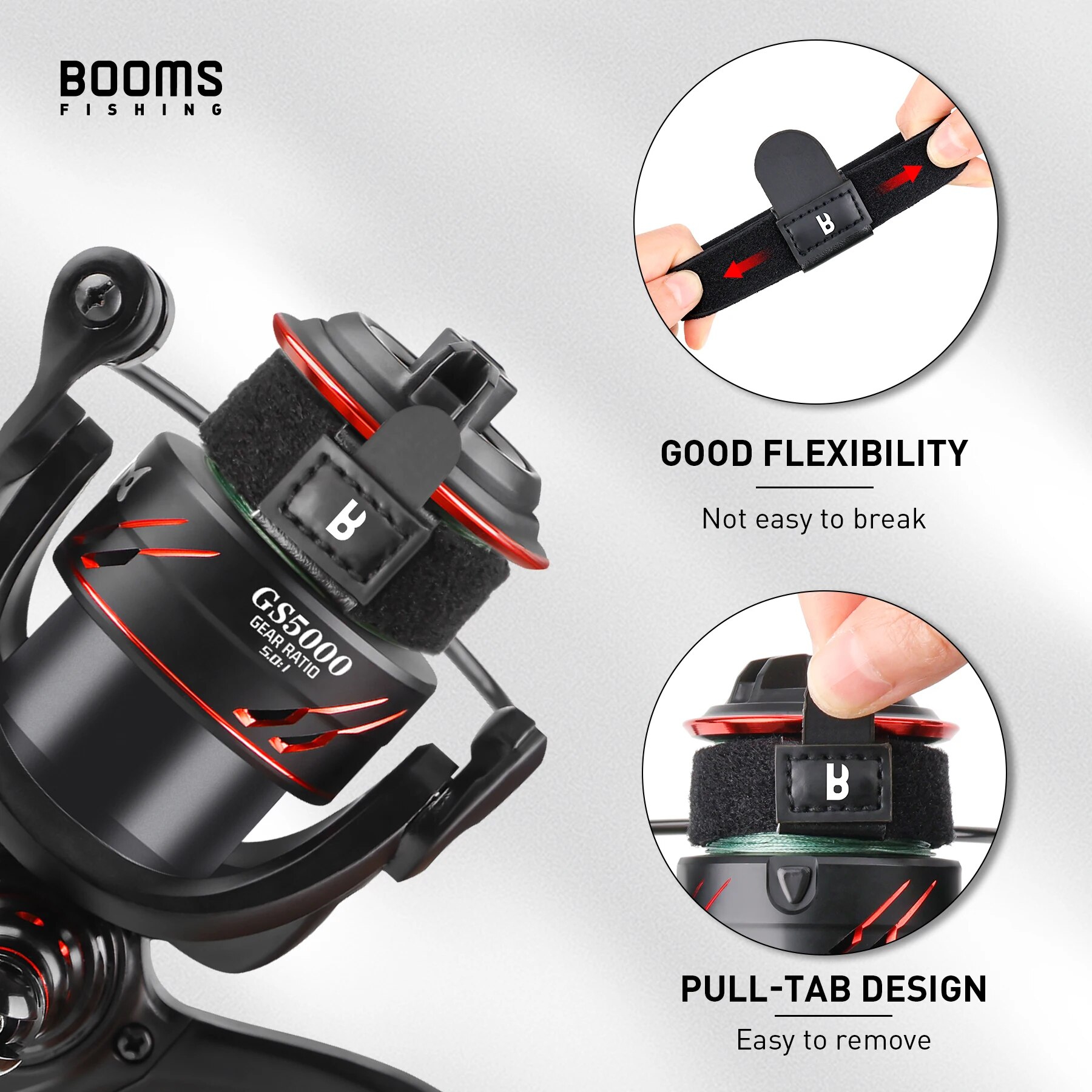 Kumparan pancing Booms 1 4 bua - Spinning Reel ulasan dan harga