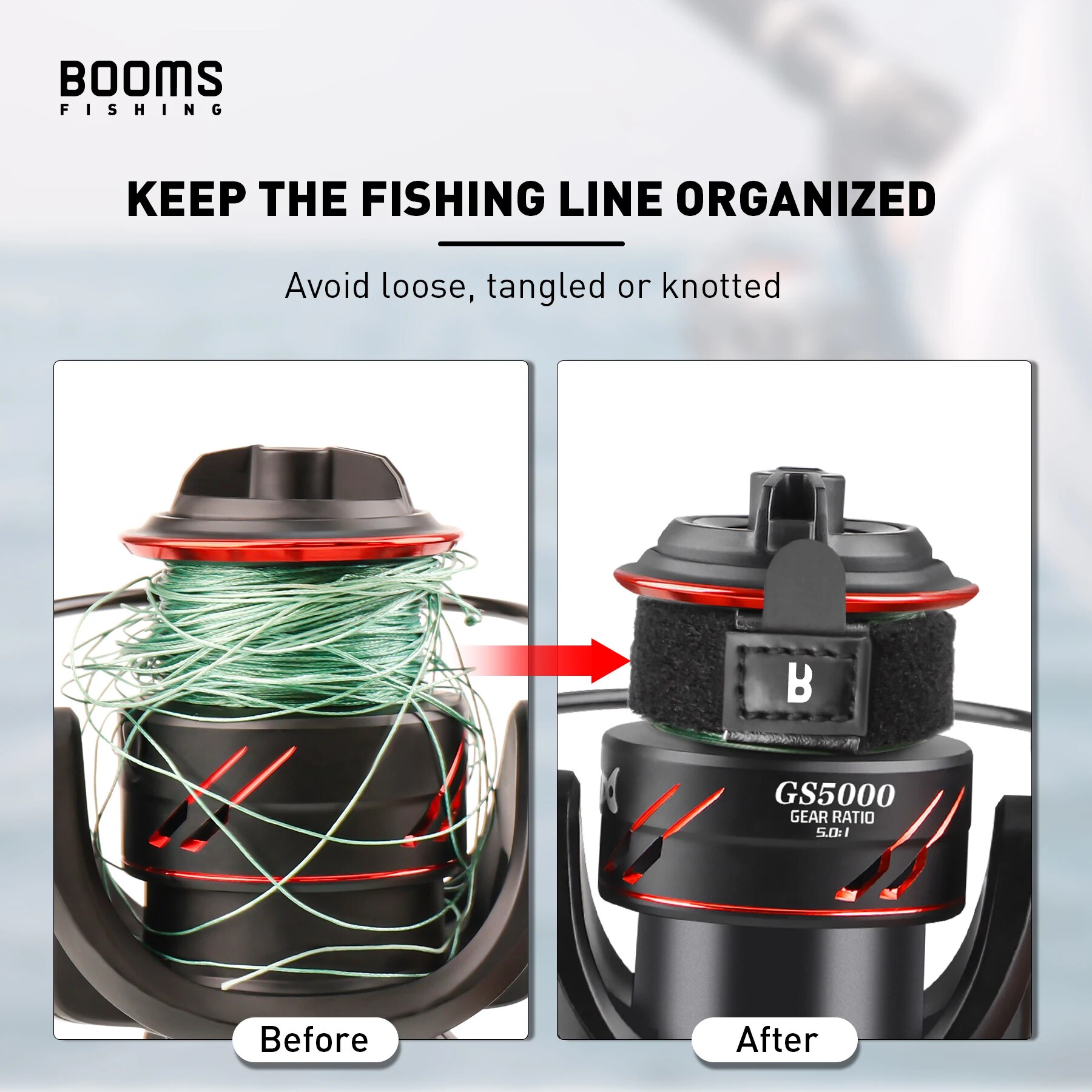 Kumparan pancing Booms 1 4 bua - Spinning Reel ulasan dan harga